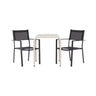 Borneo Cafébord 70*70* + Copacabana stol Venture Design Spisegruppe