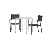 Borneo Cafébord 70*70* + Copacabana stol Venture Design Spisegruppe