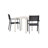 Borneo Cafébord 70*70* + Copacabana stol Venture Design Spisegruppe