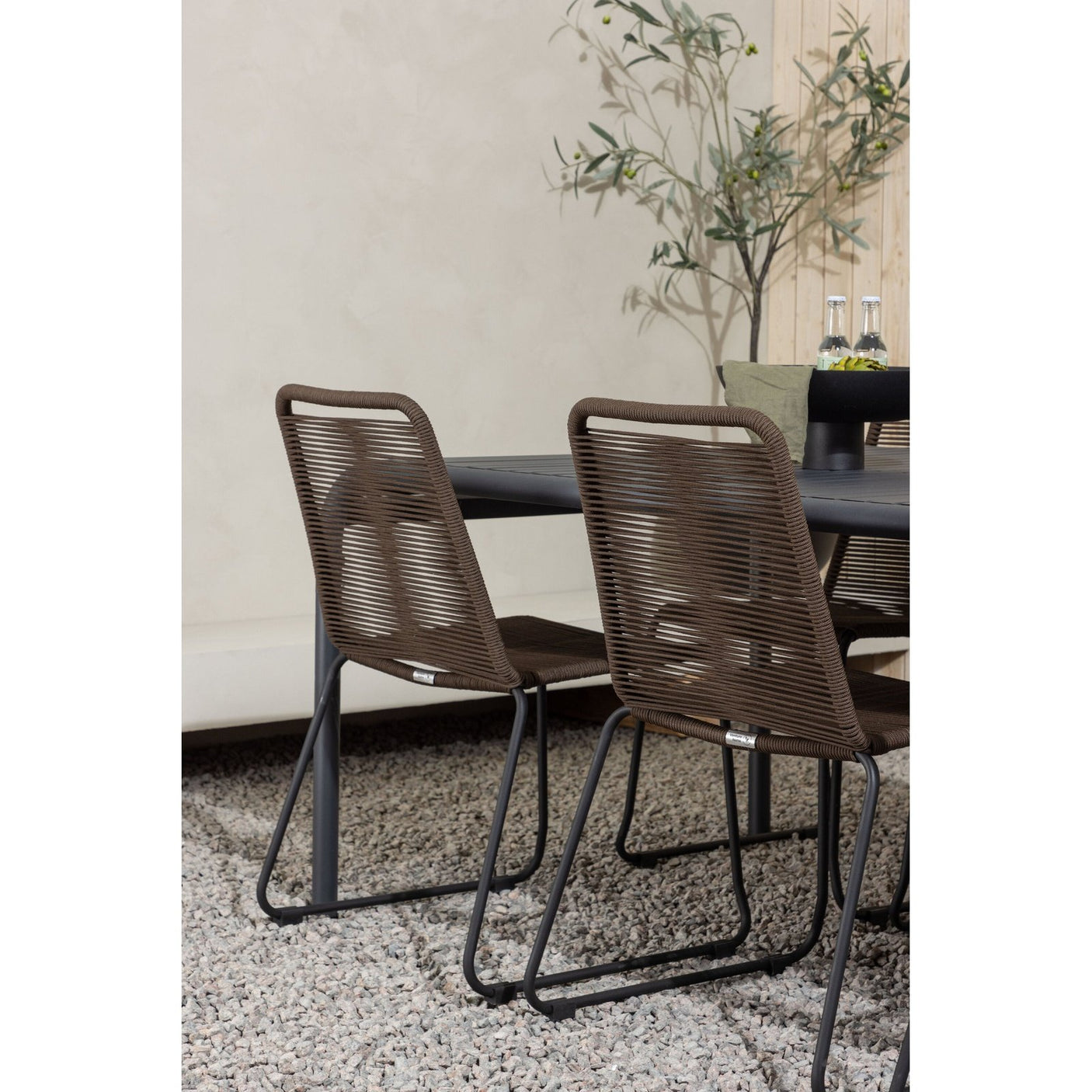 Borneo Spisebord 100*200* + Lindos spisestoler Venture Design Spisegruppe