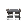 Borneo Spisebord 100*200* + Lindos spisestoler Venture Design Spisegruppe