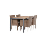 Break Spisebord 90*150* + Malina spisestoler Venture Design Spisegruppe