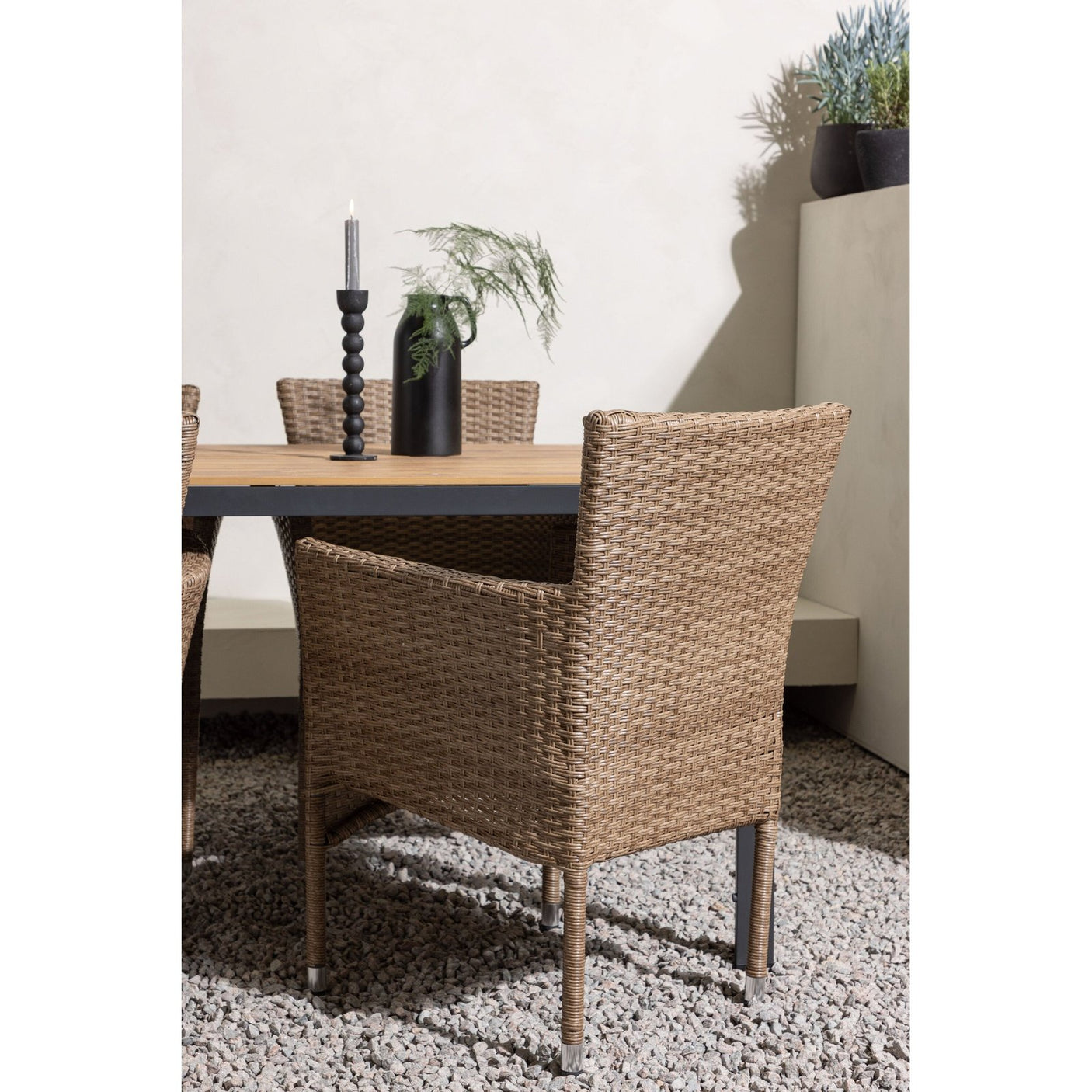 Break Spisebord 90*150* + Malina spisestoler Venture Design Spisegruppe