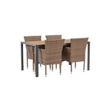 Break Spisebord 90*150* + Malina spisestoler Venture Design Spisegruppe