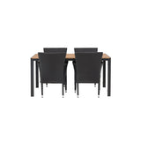 Break Spisebord 90*150* + Malina spisestoler Venture Design Spisegruppe