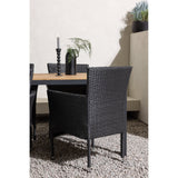 Break Spisebord 90*150* + Malina spisestoler Venture Design Spisegruppe
