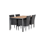 Break Spisebord 90*150* + Malina spisestoler Venture Design Spisegruppe