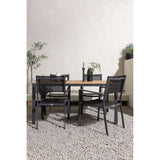 Pause Spisebord 90*150* + Copacabana Venture Design Spisegruppe