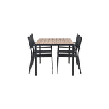 Pause Spisebord 90*150* + Copacabana Venture Design Spisegruppe