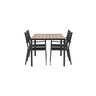 Pause Spisebord 90*150* + Copacabana Venture Design Spisegruppe
