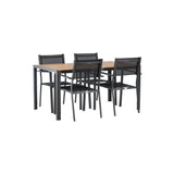 Pause Spisebord 90*150* + Copacabana Venture Design Spisegruppe