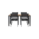 Pause Spisebord 90*150* + Copacabana Venture Design Spisegruppe