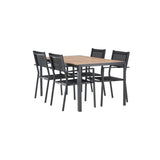 Pause Spisebord 90*150* + Copacabana Venture Design Spisegruppe