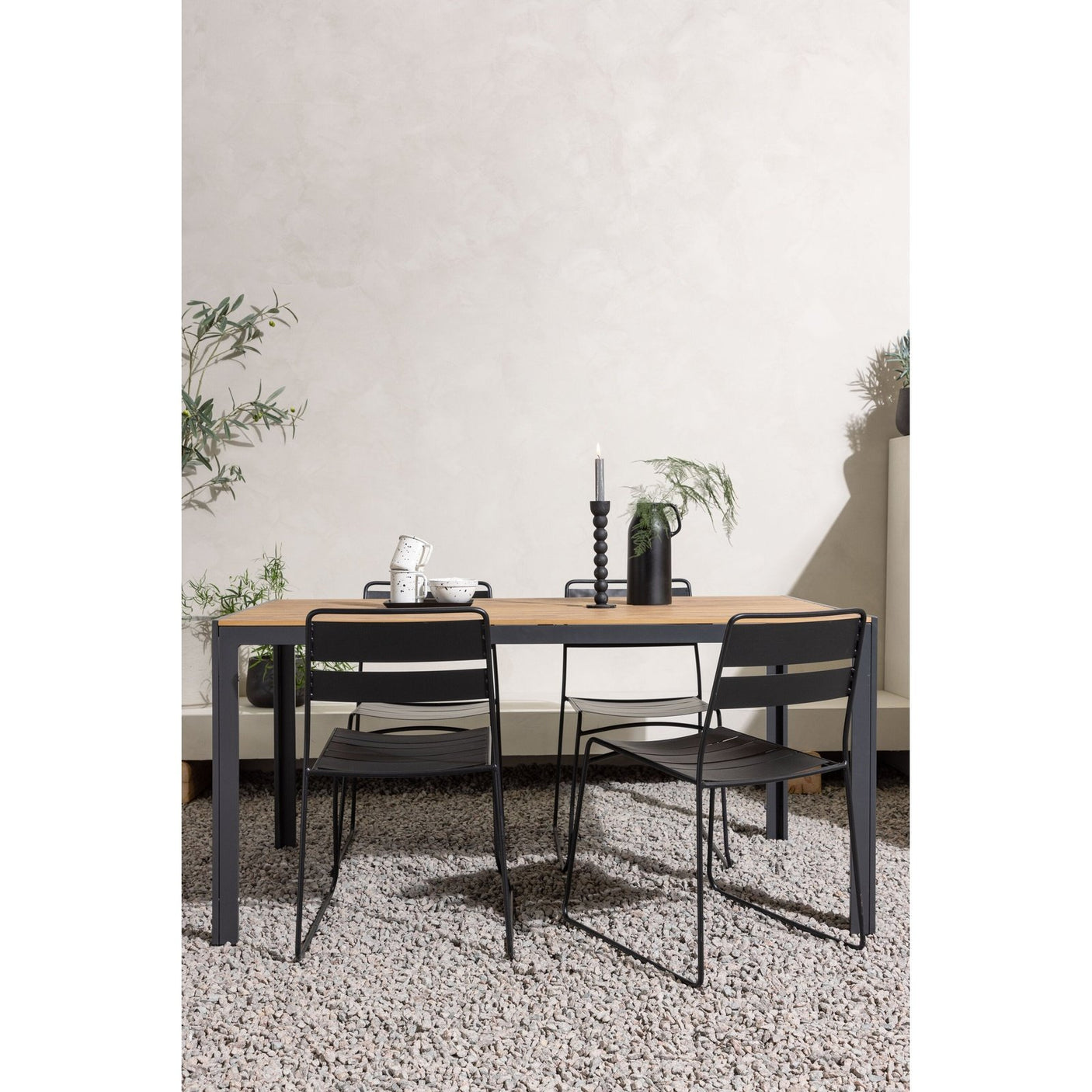 Break Spisebord 90*150* + Lina spisestoler Venture Design Spisegruppe