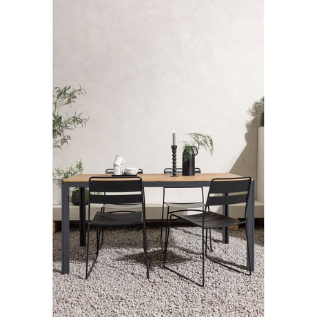 Break Spisebord 90*150* + Lina spisestoler Venture Design Spisegruppe