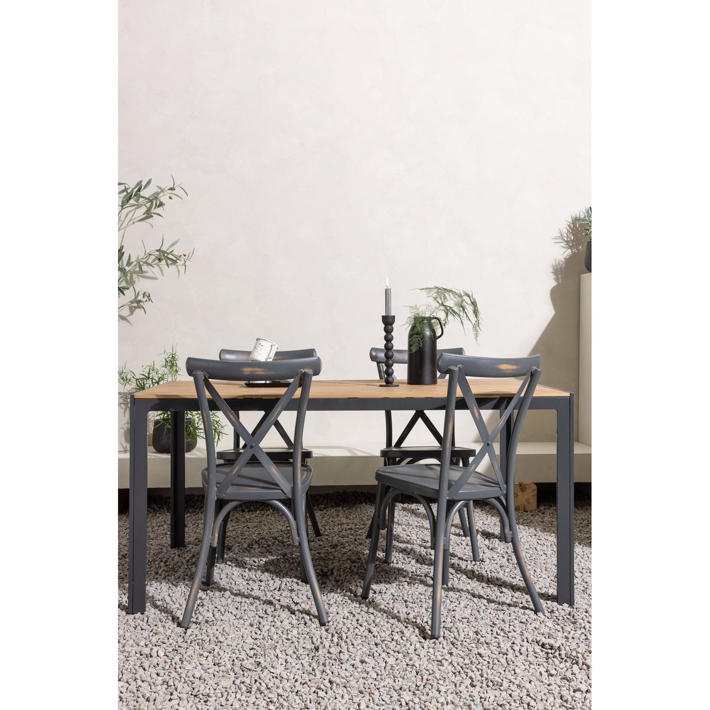 Break Spisebord 90*150* + Tablas spisestoler Venture Design Spisegruppe