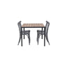 Break Spisebord 90*150* + Tablas spisestoler Venture Design Spisegruppe