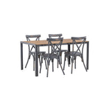 Break Spisebord 90*150* + Tablas spisestoler Venture Design Spisegruppe
