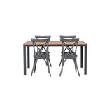 Break Spisebord 90*150* + Tablas spisestoler Venture Design Spisegruppe