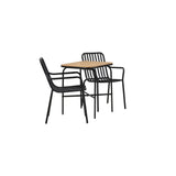 Holmbeck Cafébord 55*70*74 + Peking spisestoler / Venture Design Spisegruppe