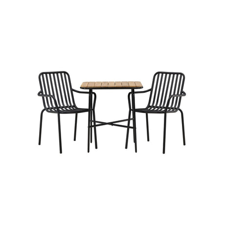 Holmbeck Cafébord 55*70*74 + Peking spisestoler / Venture Design Spisegruppe