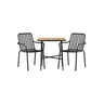 Holmbeck Cafébord 55*70*74 + Peking spisestoler / Venture Design Spisegruppe