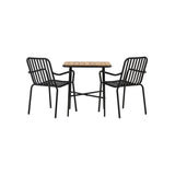 Holmbeck Cafébord 55*70*74 + Peking spisestoler / Venture Design Spisegruppe