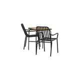 Holmbeck Cafébord 55*70*74 + Peking spisestoler / Venture Design Spisegruppe