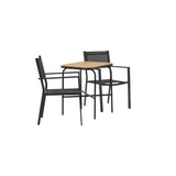 Holmbeck Cafébord 55*70*74 + Copacabana stol / Venture Design Spisegruppe