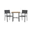 Holmbeck Cafébord 55*70*74 + Copacabana stol / Venture Design Spisegruppe