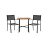 Holmbeck Cafébord 55*70*74 + Copacabana stol / Venture Design Spisegruppe