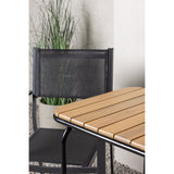Holmbeck Cafébord 55*70*74 + Copacabana stol / Venture Design Spisegruppe
