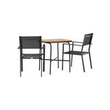 Holmbeck Cafébord 55*70*74 + Copacabana stol / Venture Design Spisegruppe