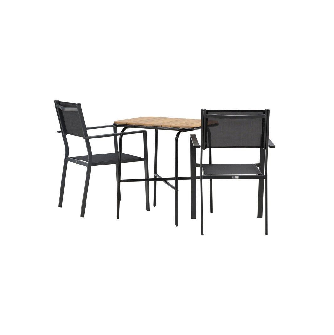 Holmbeck Cafébord 55*70*74 + Copacabana stol / Venture Design Spisegruppe