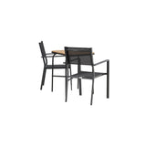 Holmbeck Cafébord 55*70*74 + Copacabana stol / Venture Design Spisegruppe