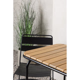 Holmbeck Cafébord 55*70*74 + Lina spisestoler Venture Design Spisegruppe