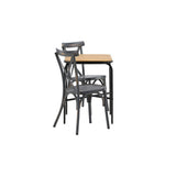 Holmbeck Cafébord 55*70*74 + Tablas spisestoler Venture Design Spisegruppe