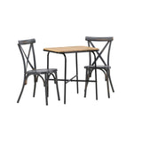Holmbeck Cafébord 55*70*74 + Tablas spisestoler Venture Design Spisegruppe