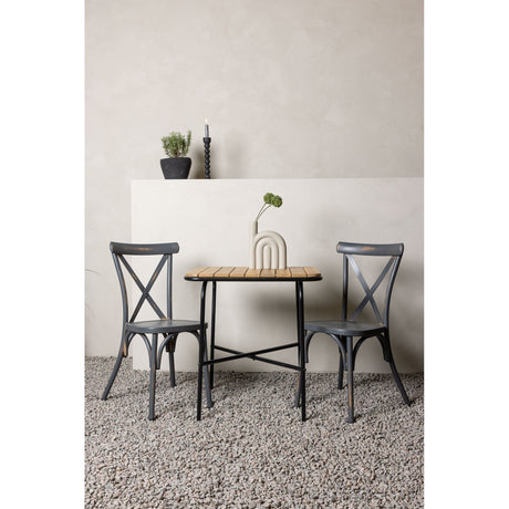 Holmbeck Cafébord 55*70*74 + Tablas spisestoler Venture Design Spisegruppe