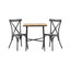 Holmbeck Cafébord 55*70*74 + Tablas spisestoler Venture Design Spisegruppe