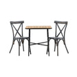 Holmbeck Cafébord 55*70*74 + Tablas spisestoler Venture Design Spisegruppe
