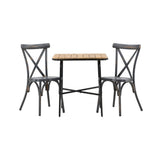 Holmbeck Cafébord 55*70*74 + Tablas spisestoler Venture Design Spisegruppe
