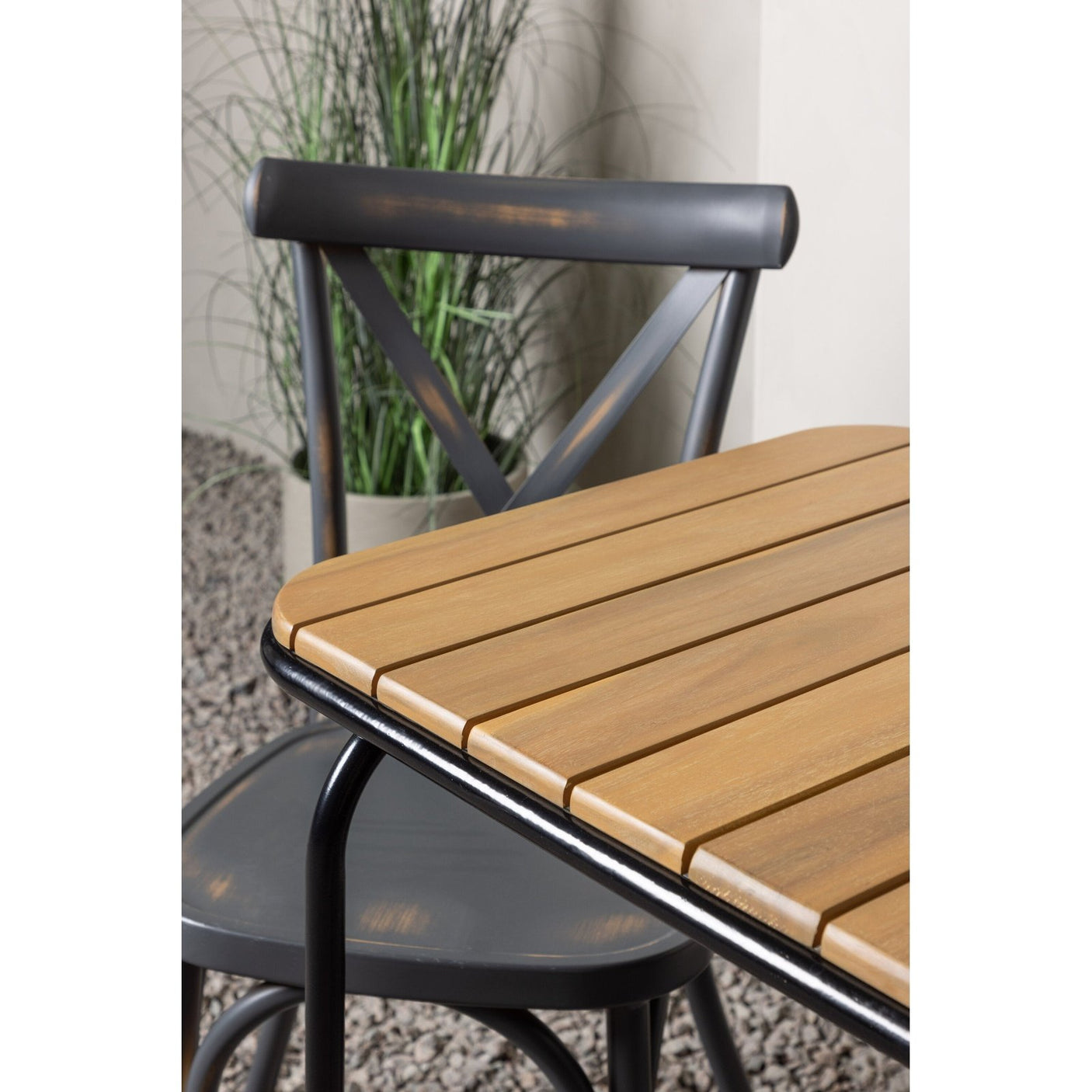 Holmbeck Cafébord 55*70*74 + Tablas spisestoler Venture Design Spisegruppe