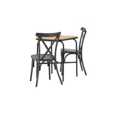 Holmbeck Cafébord 55*70*74 + Tablas spisestoler Venture Design Spisegruppe