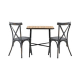 Holmbeck Cafébord 55*70*74 + Tablas spisestoler Venture Design Spisegruppe