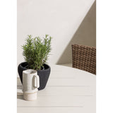 Lina spisebord Rundt120 cm + Malina spisestoler Venture Design Spisegruppe