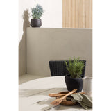 Lina spisebord Rundt120 cm + Malina spisestoler Venture Design Spisegruppe