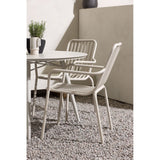 Lina Spisebord Rundt120 cm + Peking spisestoler Venture Design Spisegruppe