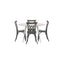 Lina Spisebord Rundt120 cm + Tablas spisestoler Venture Design Spisegruppe