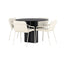 Olivia spisebord + Tvist spisestoler / Venture Design Spisegruppe